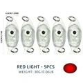 Red light-5pcs