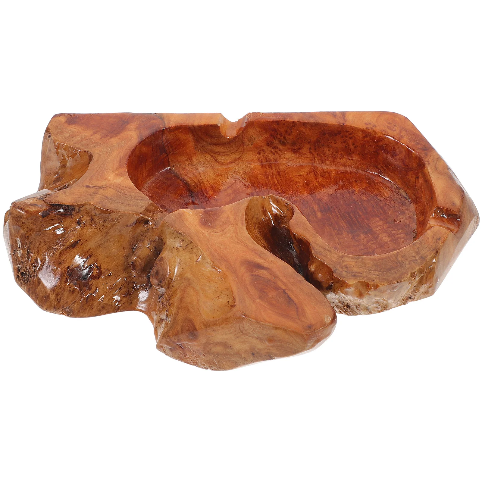 

Wooden Cigarette Butt Holder Creative Ash Tray Chinese Style Exquisite Ashtray Decorative
