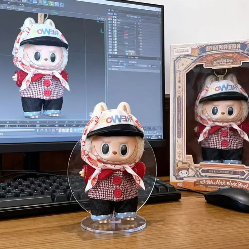 

Модная тенденция GDLABUBUBUBU, одежда для малышей, тканевый костюм G-Dragon, костюм 123, кукла с подвеской, можно заменить, одежда для куклы