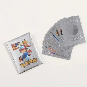 10 PCs Karten Pokemon Deutsch Spanisch Französisch Englisch VMAX GX Color Energy Card Pikachu seltene Kollektion Battrainer Jungen Jungen Geschenk 6 Hauptverkaufskartendeck Anime - №6