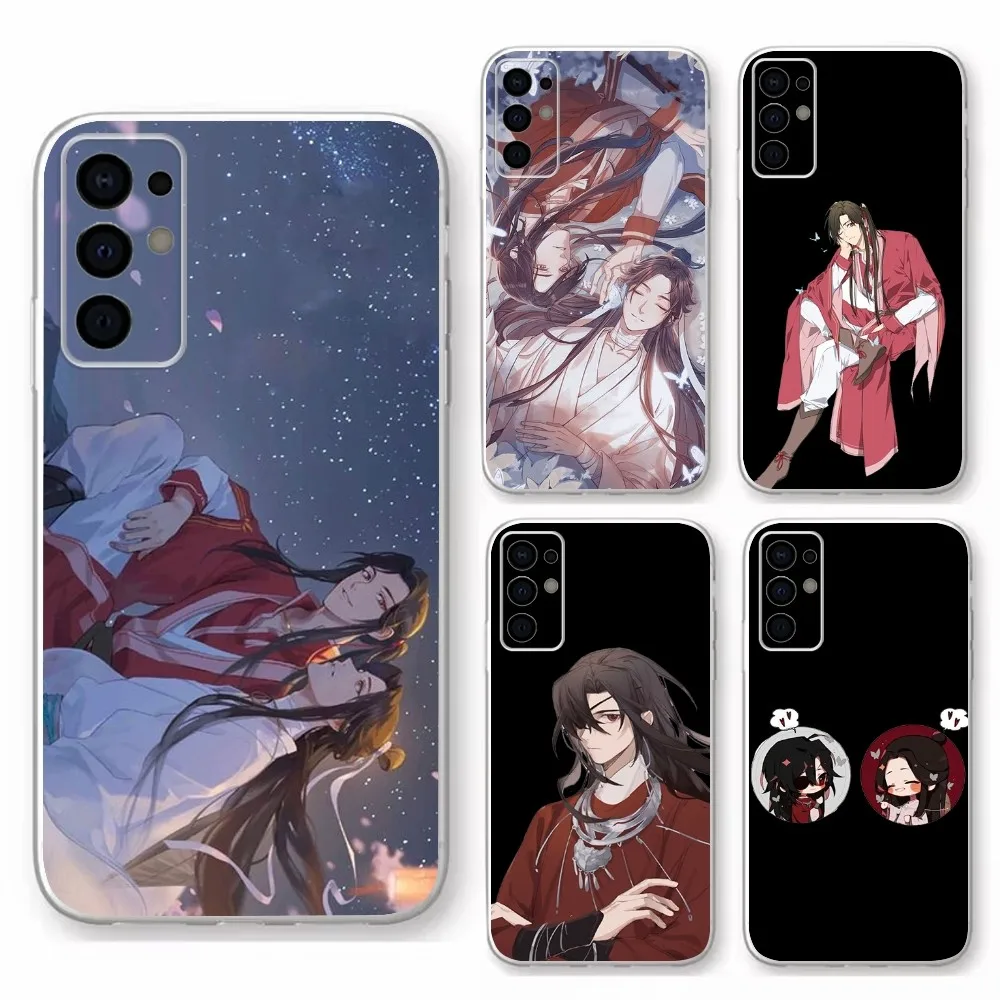 New Heaven Official's Blessing Fanart Phone Case  For Samsung S30,S23,S21,S22,S20,Ultra,S20,FE,lite,S10,S9,S8,PIus Shell clean