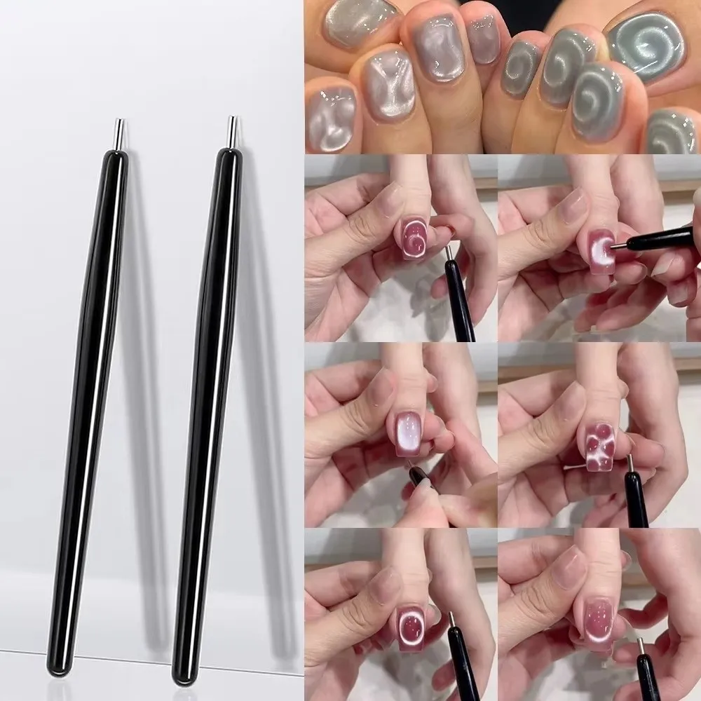 Fashion Magnetic Nail Art Magnet Pen 3D Professional Nail Polish Tool Magnetic Picker Tool Women
