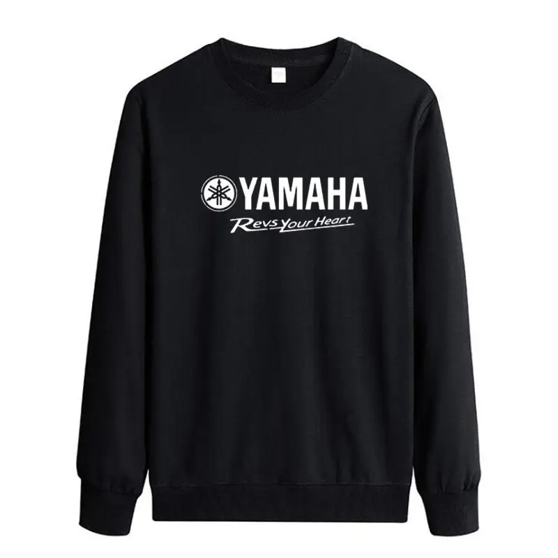 ياماها ركوب الاتجاه طاقم الرقبة سترة الرجال والنساء دراجة نارية الثقيلة قاطرة عشاق البلوز ملابس بأكمام طويلة