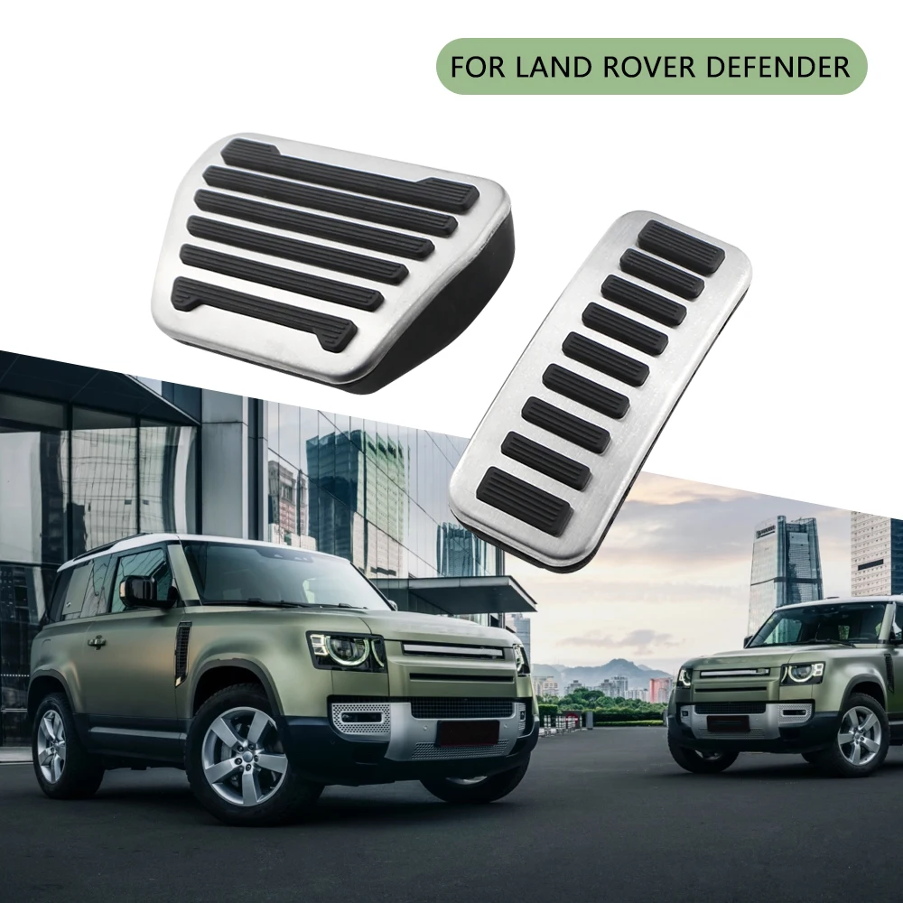 Car Pedals for Land Rover Discovery 5 2017-2022 Sport Vogue 2013-2022 Gas Brake Non-slip No Drilling Pedal Cover Accessories