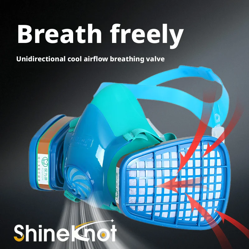 SHINEKNOT Special Paint Scented Activated Carbon Protective Mask For Gas Masks Dust And Formaldehyde Resistant Breathable Mask