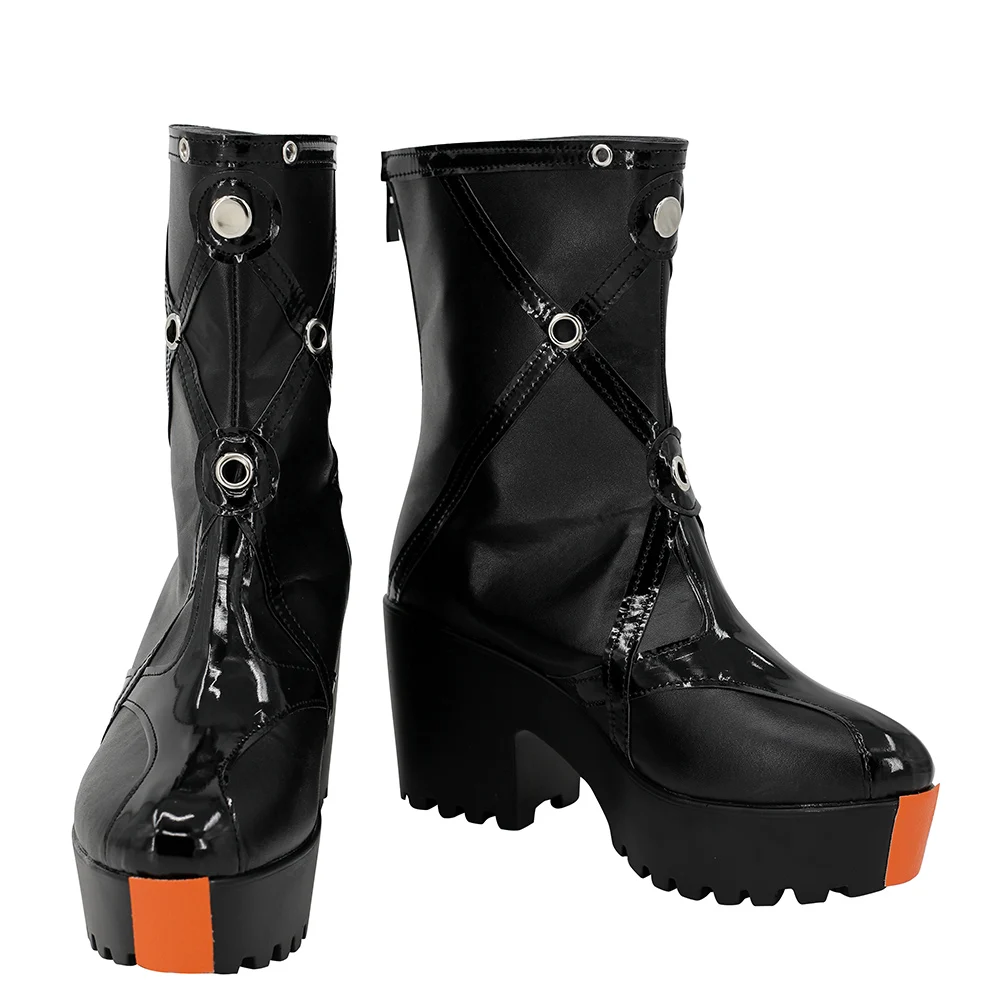 Spel Nikke Godin Van De Overwinning Rapi Cosplay Schoenen Laarzen Pu Lederen Schoenen Vrouwen Meisjes Halloween Feest Outfit Rekwisieten Op Maat Gemaakt