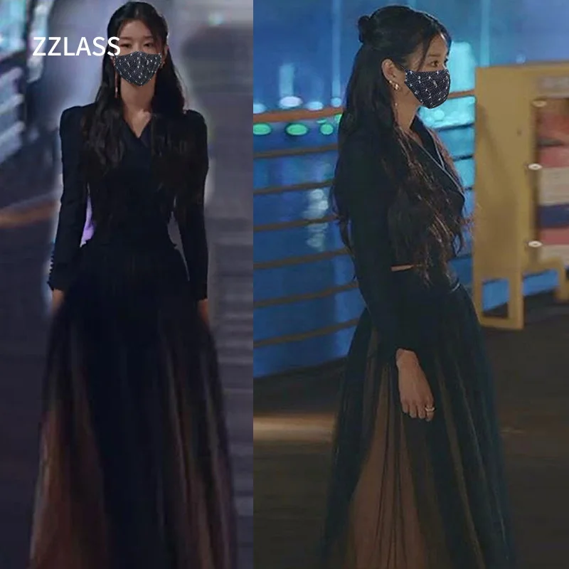 s Short Suit Mesh Skirt Although It Is Sick Spirit, It Doesn't Matter Eve Xu Ruizhi Same Sle