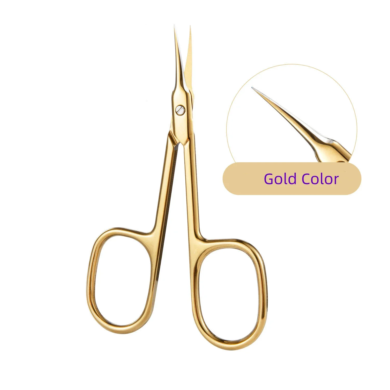 ステンレス鋼キューティクルはさみ爪キューティクルバリカントリマー角質リムーバーマニキュアペディキュアカッタープロフェッショナルツール