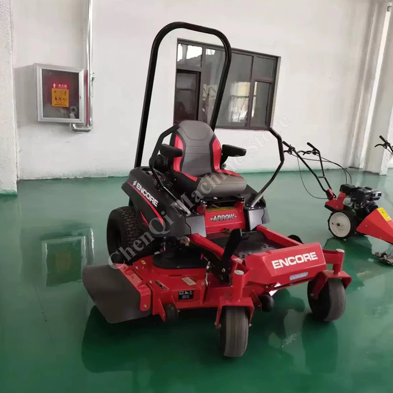 Zero Turn Lawn Mower Ride Lawn Mower Grass Cutter Golf Course Park Garden Weeding 62 Inch Lawn Mower