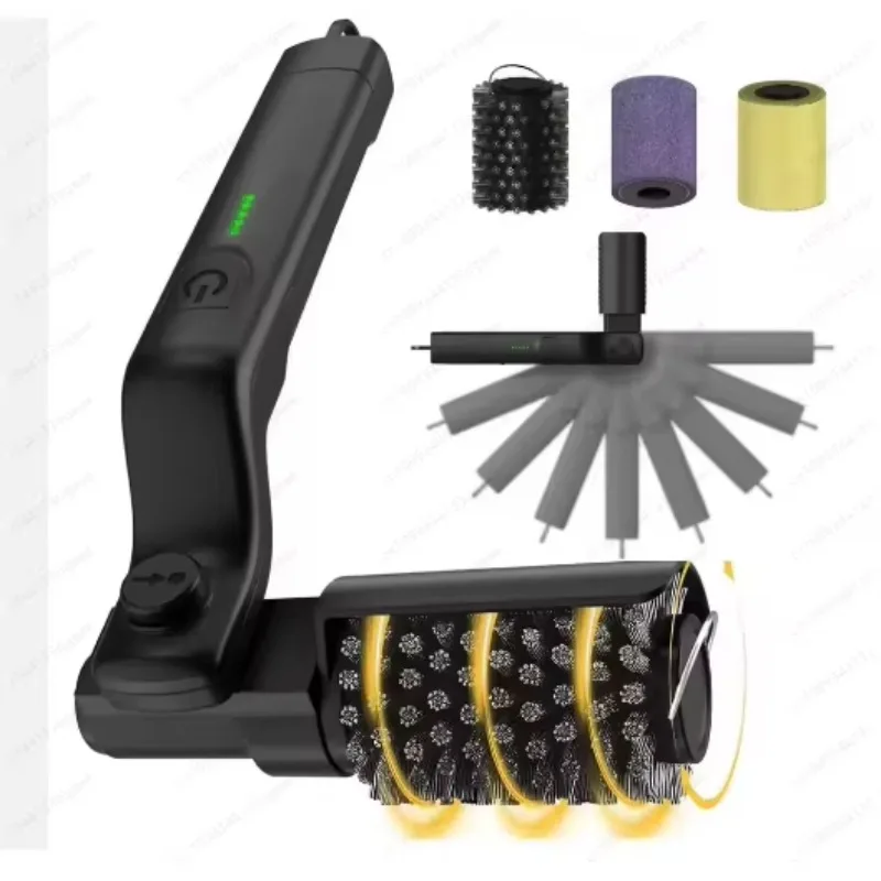 Electric Grill Brush Cleaner, Powerful Removal of Grease & Burnt Food from BBQ Grates, Effortless Cleaning Tool