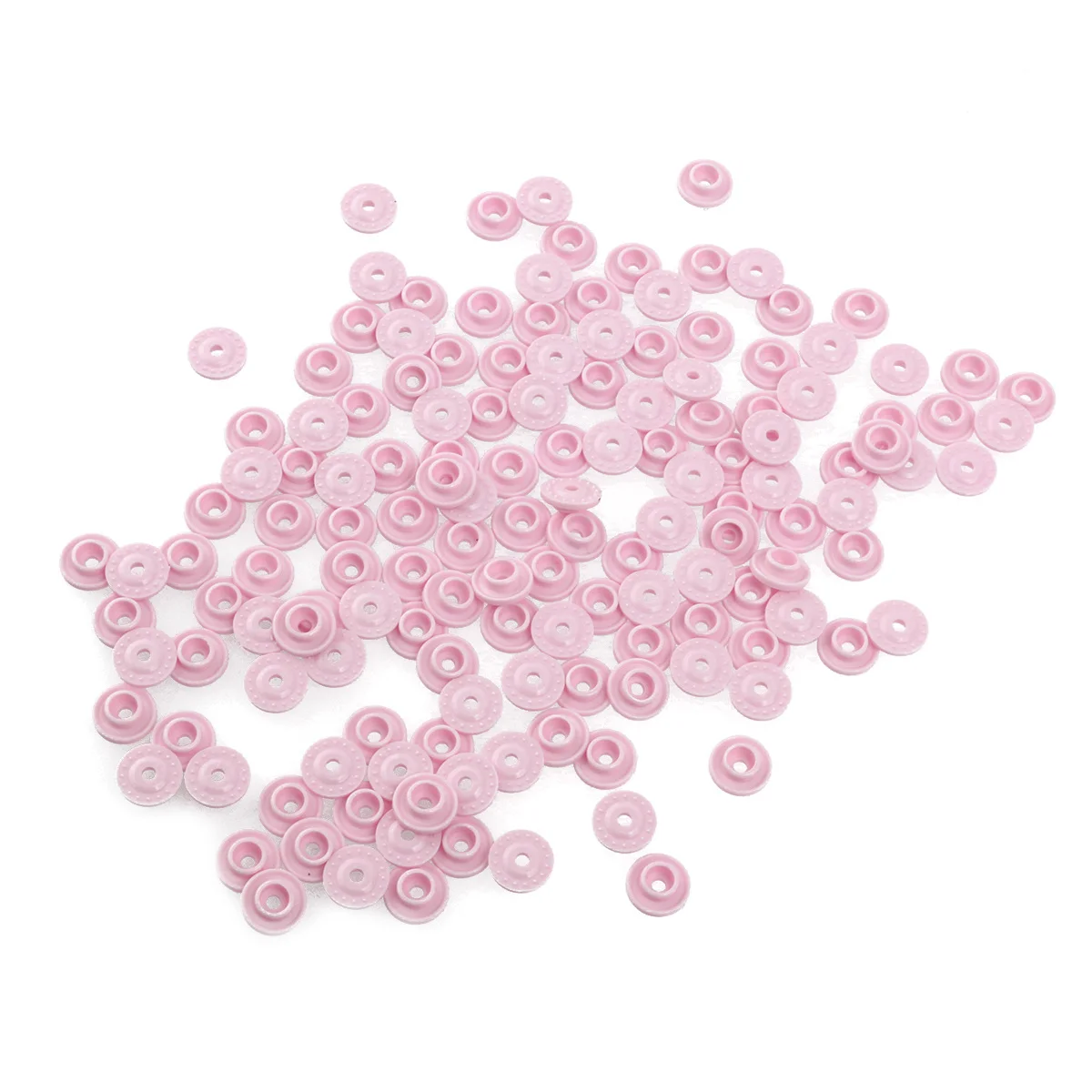 

150Pcs Pink Resin Snap Buttons Kam T5 Size 20 Plastic Fasteners DIY Sewing Craft Kam T5 Snaps Plastic Snap Buttons