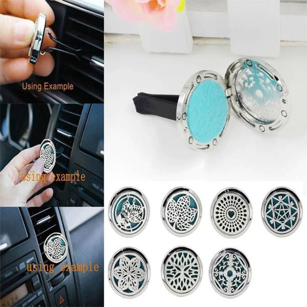 20Pcs 30Mm Aroma Diffuser Necklace Refill Pads Premium Fiber Cotton Thick Pads for Locket Pendant Optimal Wicking Diffusion