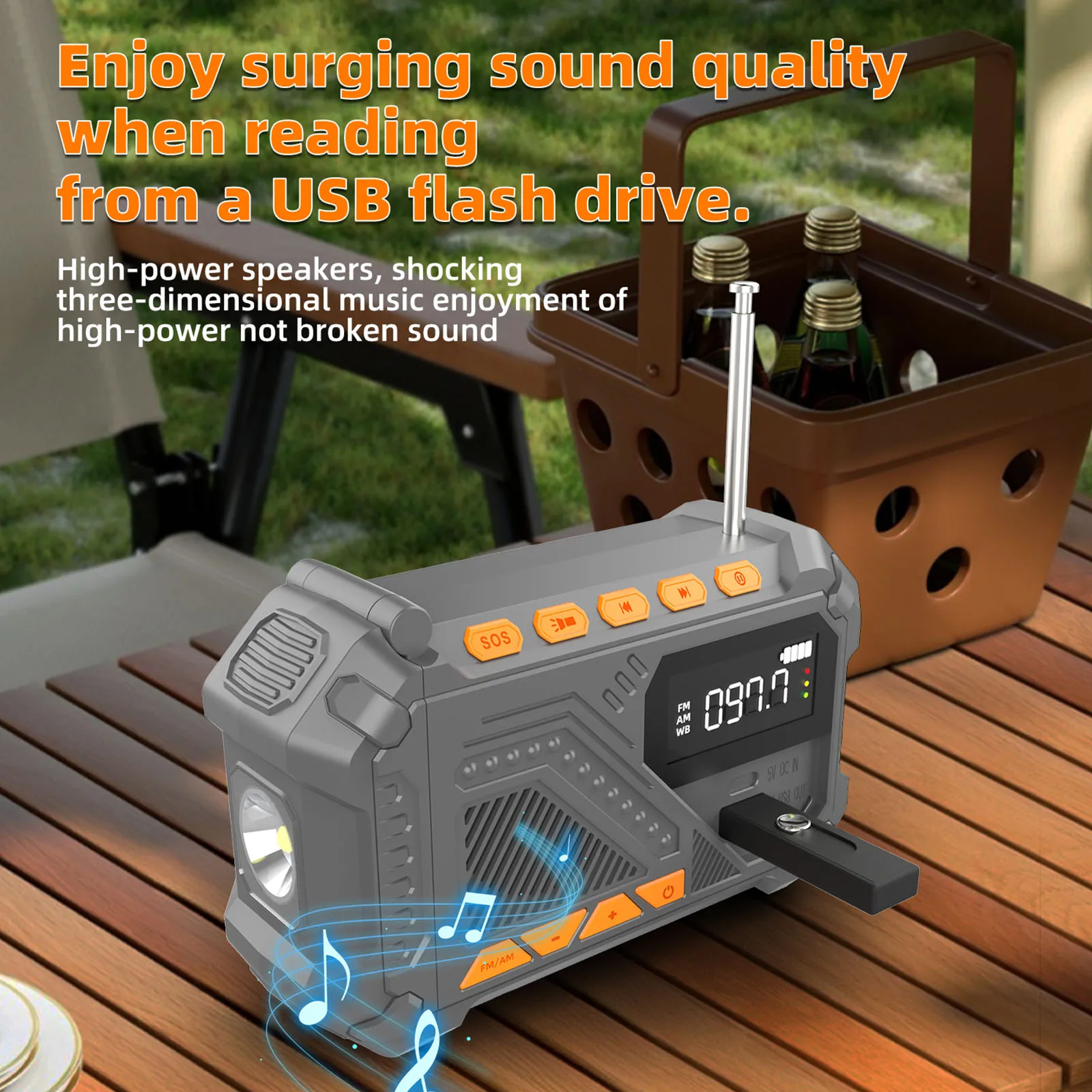 4000Mah Am/Fm/Wb Ra… - image