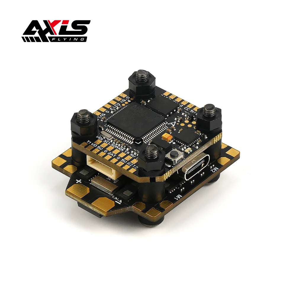 Axisflying 2024 Hot Sales 40a Fc Esc Stack Met Draadloze Firmware Flasher Drone Accessoires Fpv Kit