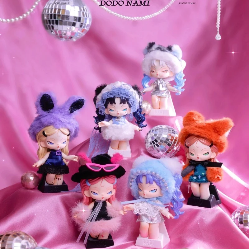 

Dodonami Midnight Disco Series слепая коробка брелок положительная фигурка модная Коллекционная игрушка в подарок для женщин в наличии горячий предмет