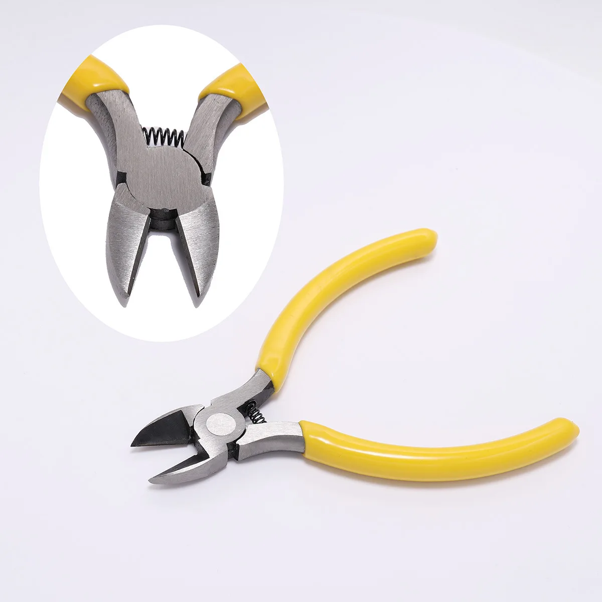 

5-In Ultra Sharp Wire Cutters,Small Diagonal Cutters with Spring Loaded Wire Snips for Cutting Crafts and Cable