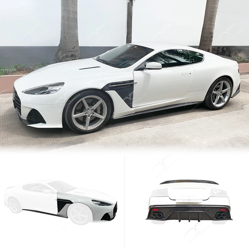 Suitable for Martin DB9 2013-2016 body kit, front bumper assembly, rear bumper assembly, carbon fiber exterior decoration