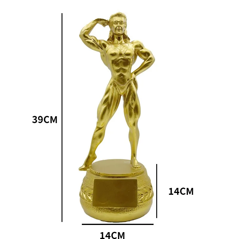 Fitness Fitness Sports Competition Trophy, a Number of Trophy Models, Fitness Model Decoration