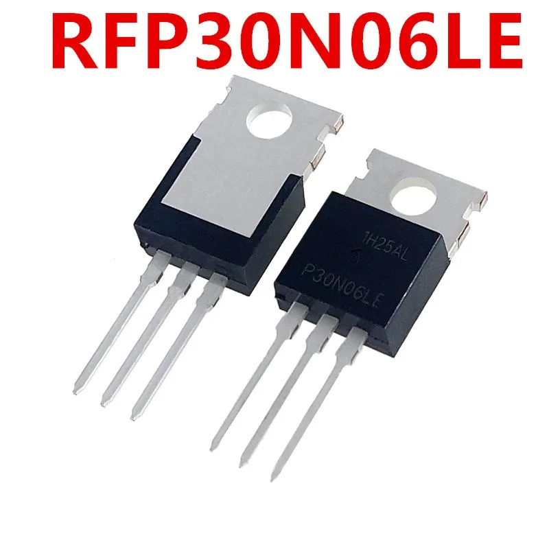 20pcs RFP30N06LE MOSFET Canal N 30A 60V TO-220 Transistor de nível lógico para fonte de alimentação de controle de motor