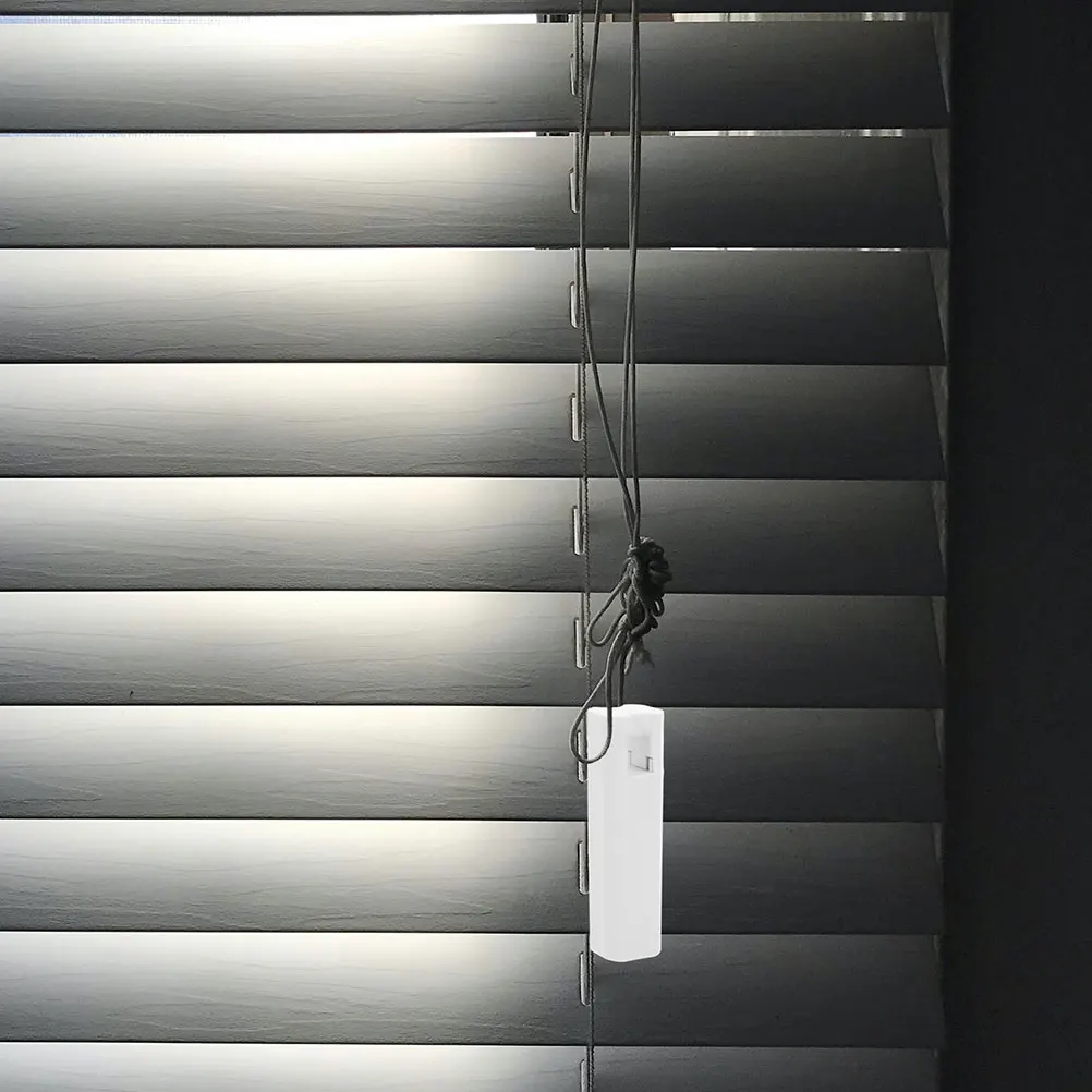 

2 Pcs Blinds Curtain Pendant Handle Rod Plastic Accessories for Hanging Curtains