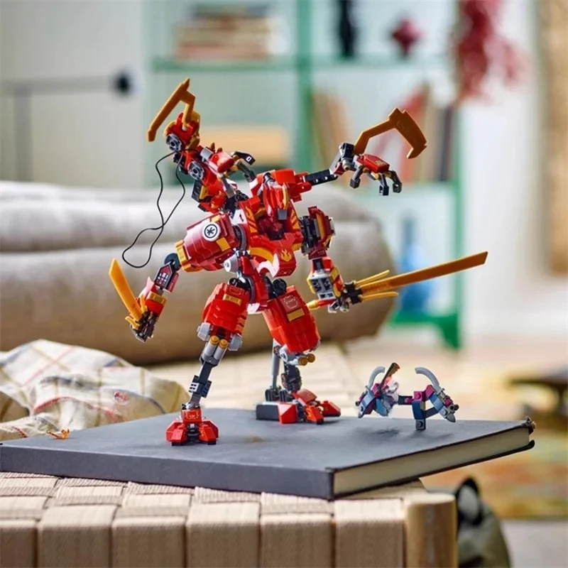 MOC Sets Creative Ninja Mecha Series Building Blocks Climbers Mecha robot Model children's DIY collection holiday gifts 71812