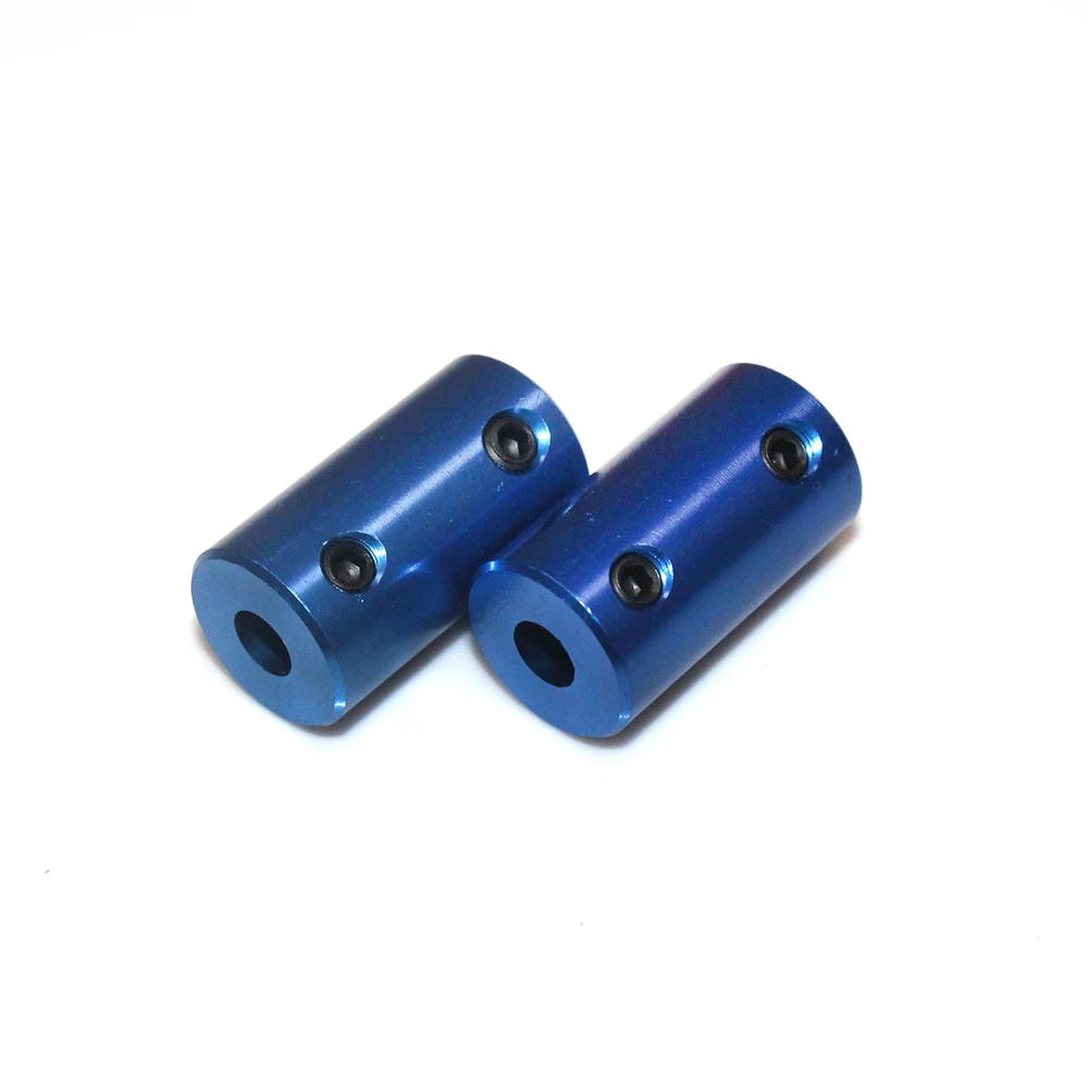 3D Printers Parts Flexible Shaft Coupler D14L25 Aluminum Coupling Bore 5x5/5x8mm Blue Rigid Screw Part For Stepper Motor