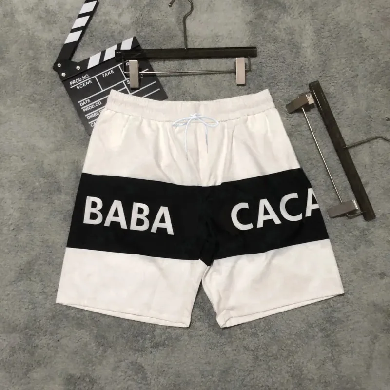 

Fashionable Printed Quick Drying Thin Casual Beach Five Quarter Pants, Loose Summer Sports and Fitness Men's Pants