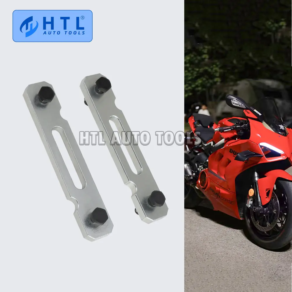

2PCS Ducati 821 - 1200cc Multistrada Timing Shaft Locking Tool Set - Belt Roller Engine Timing Tools