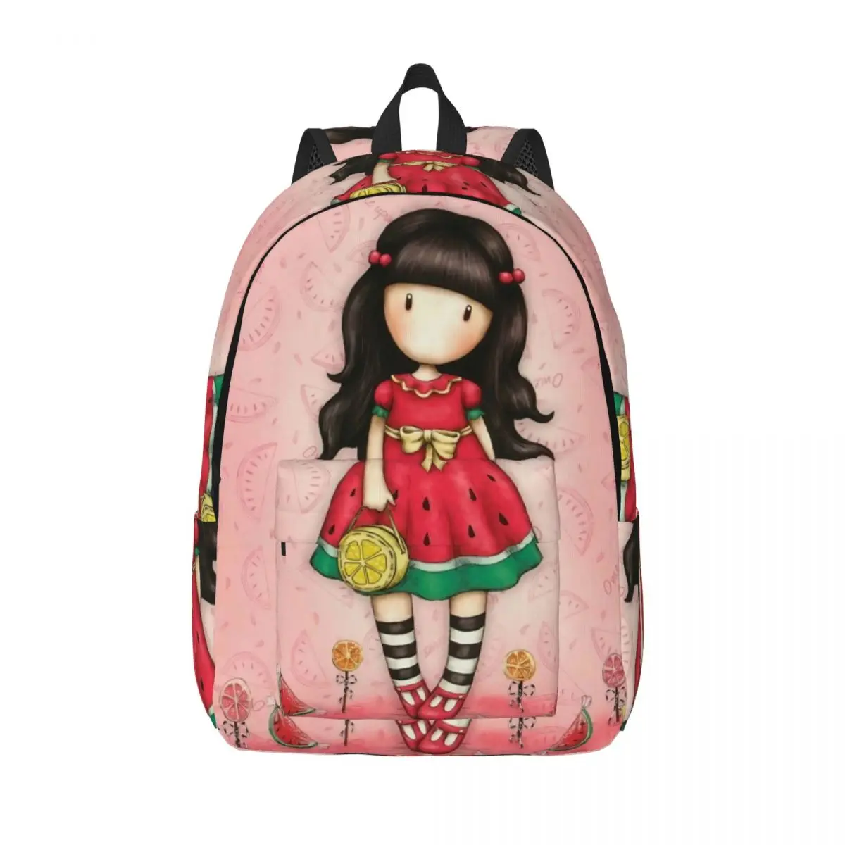 Santoro Gorjuss per uomo donna studente scuola Bookbag anguria Daypack medio alto College all'aperto