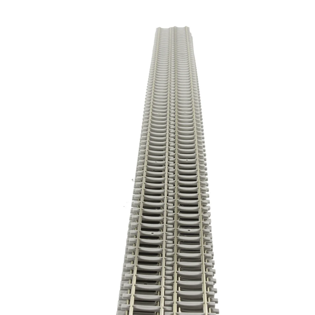 5pcs Model Trains HO Scale 1:87 Flexible Track 50cm Cupronickel Flex Rail Track HP17HO