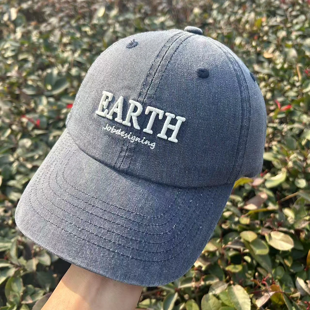 ثلاثية الأبعاد التطريز إلكتروني قبعة بيسبول الدنيم غسلها القطن الهيب هوب قبعة في الهواء الطلق عارضة الرياضة قبعات الغولف الأزياء Snapback القبعات Gorras #2