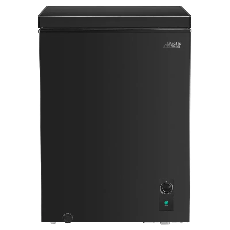 Arctic King 5.1 Cu ft Chest Freezer, Convertible, Black