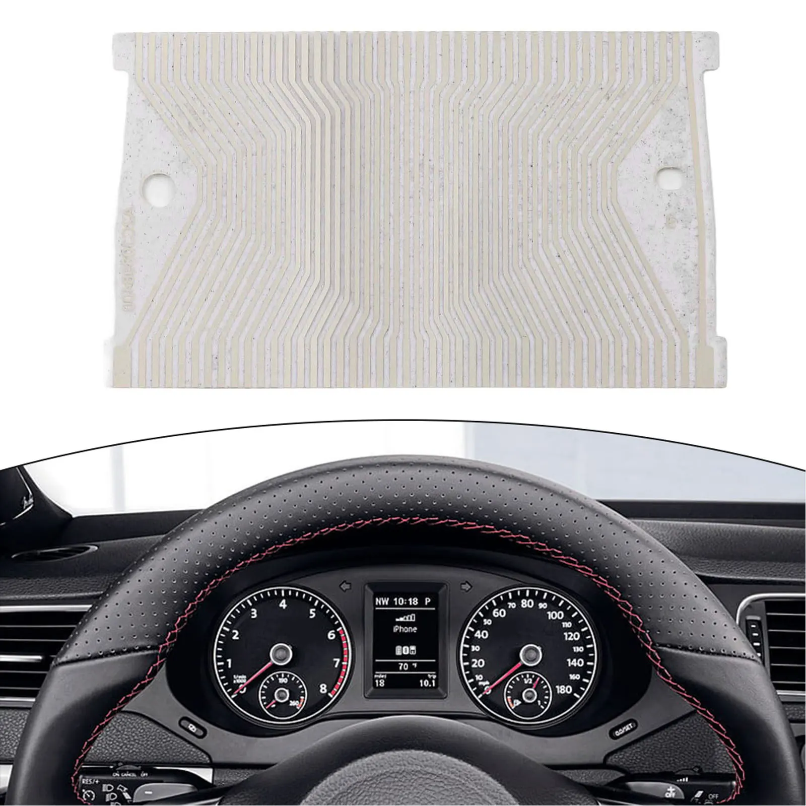 5.6*3.3MM Instrument Cluster Repair Accessory For Car Lcd Repair Cable For Jetta Reliable Design Wear-Resistant