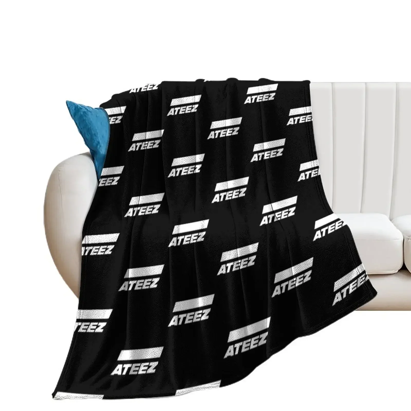 

ATEEZ Throw Blanket Thin Moving Blankets