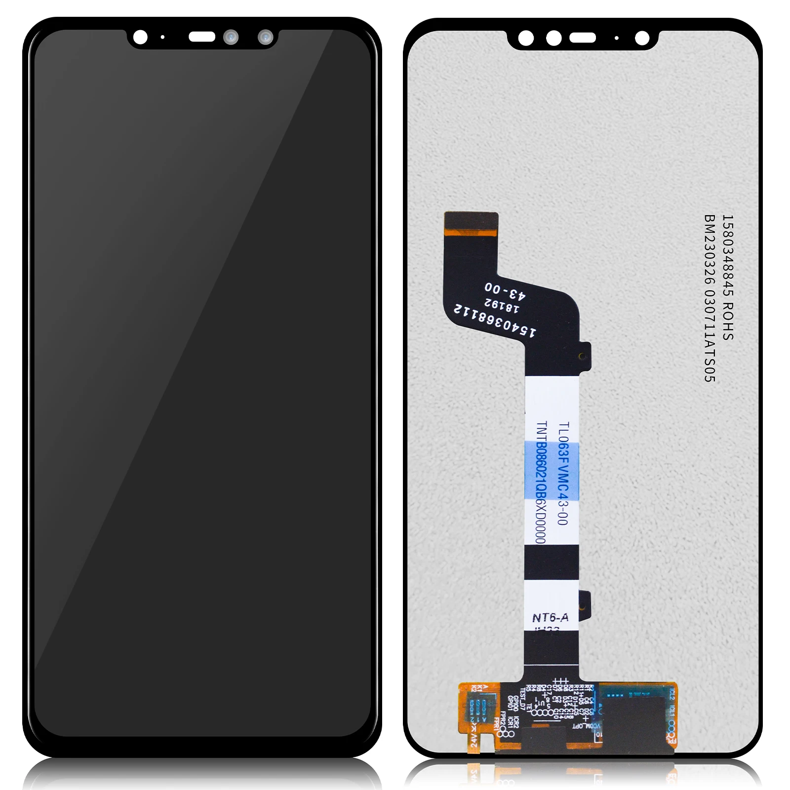 6.26 "AAA สำหรับ Xiaomi redmi Note 6 Pro จอแสดงผล LCD ทัชสกรีน Digitizer สำหรับ redmi Note6 Pro อะไหล่ M1806E7TG ทดแทน