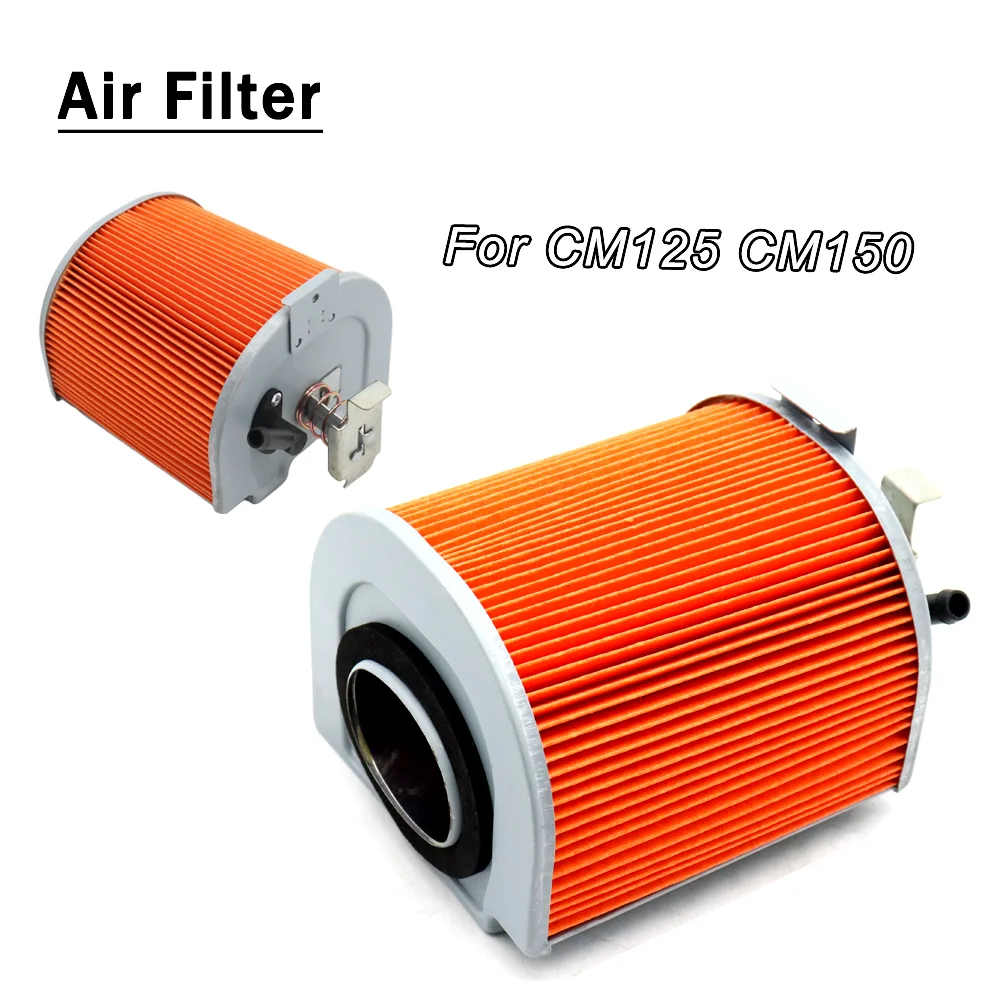 Para honda cm125 cm150 cm 125 150 filtro de ar da motocicleta lavável acessórios recicláveis
