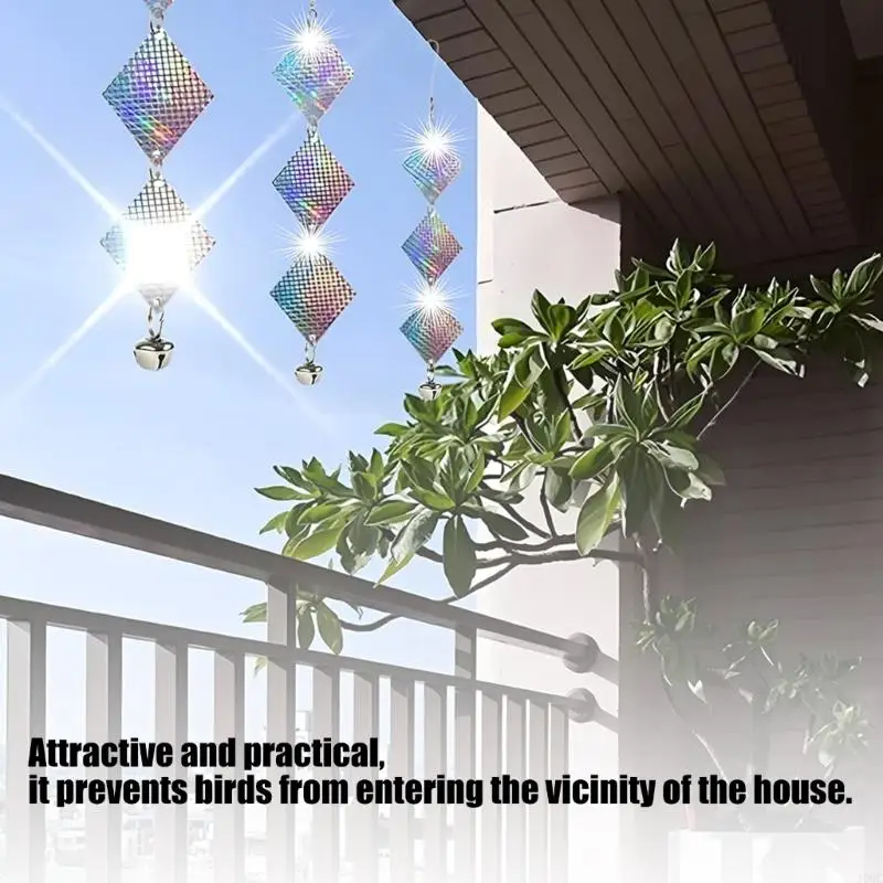 Multi Purpose Reflective Wind Items For Fruit Tree Safety Balcony improve And Zone Marking J0MC