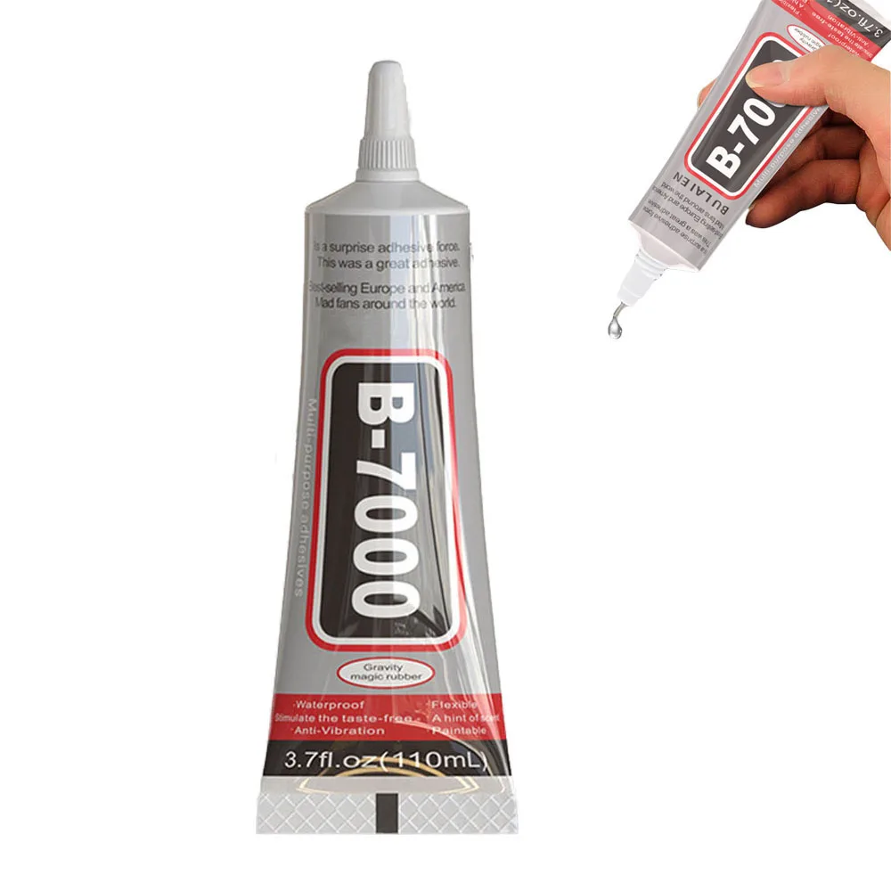 B7000 Glue 15ML 50ML 110ML Clear Contact Phone Repair Adhesive Universal Glass Plastic DIY B-7000 With Precision Applicator