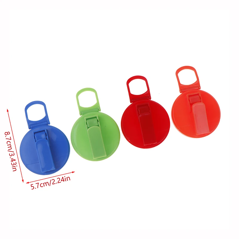 Couvercle de soda en silicone réutilisable avec pailles, couvercles sans BPA, norme pour les pique-niques, convient aux boissons standard, 1PC