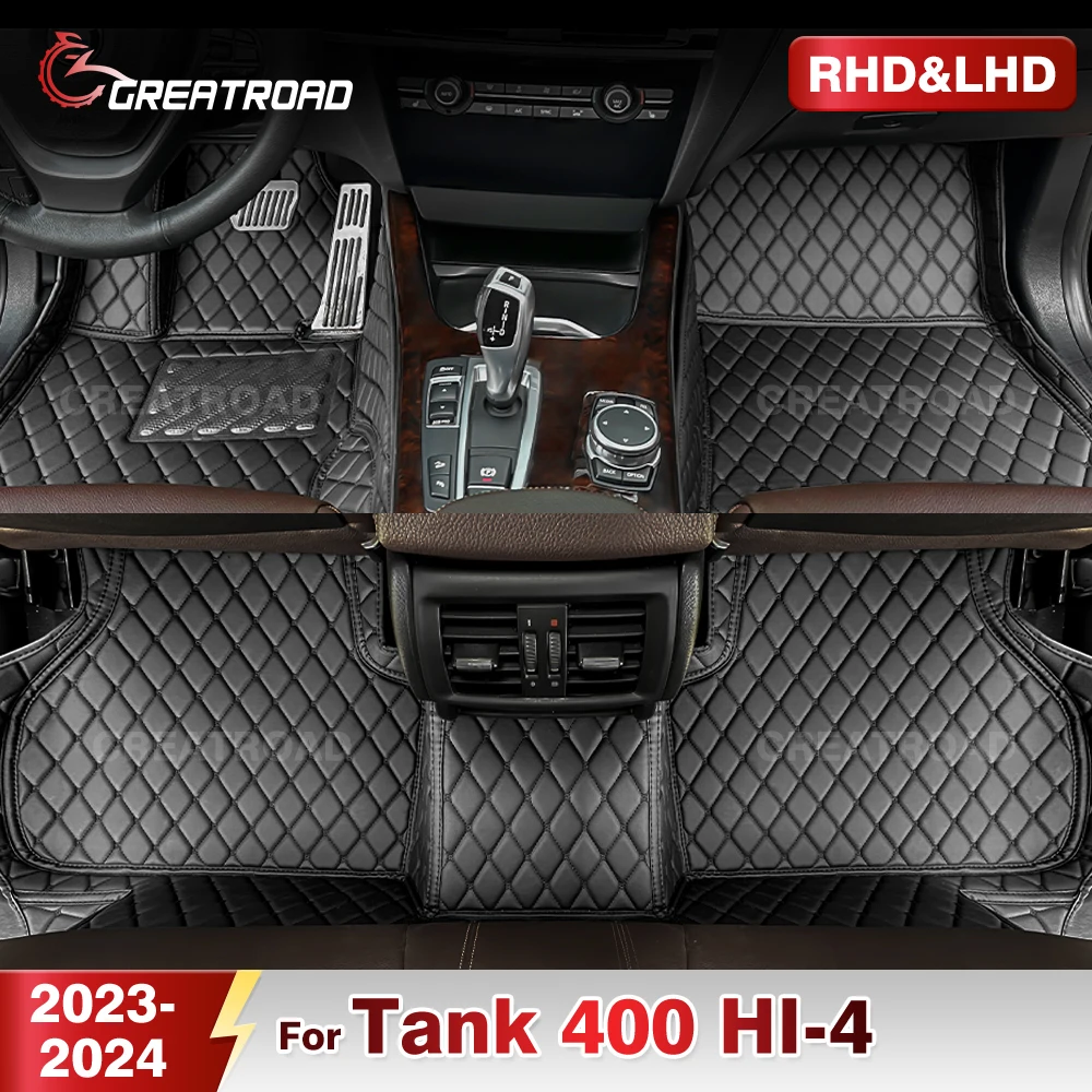 

Для Tank 400 HI-4 2023-2024 пользовательские автомобильные коврики автомобильный ковер чехол аксессуары для интерьера защитные накладки Запчасти