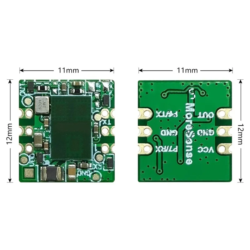 Super Sale 60GHz Millimeter Wave Automotive Ranging Radar Module,1T2R Precise Distance & Angle Sensor,Anti-Collision Vehicle Sen