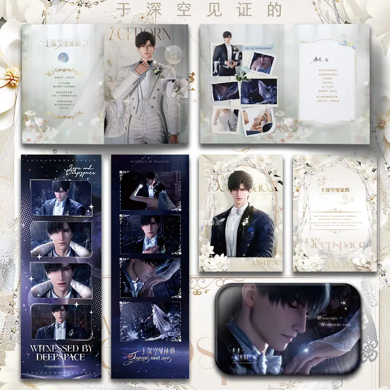 Love and Deepspace Xavier Zayne Rafayel Cute Kawaii Anime Character Merch Badge Decoration Creative High Value Cartoon Postcard