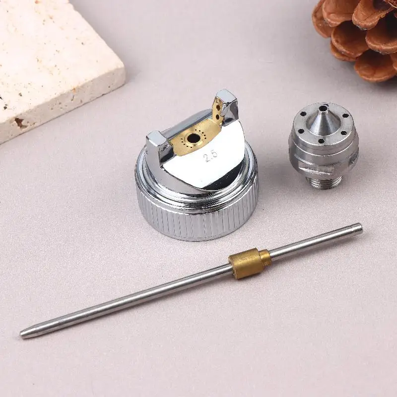 1,4/1,7/2,0 mm Pneumatikwerkzeug-Zubehör-Düsen-Set für HVLP-Spritzpistole H-827 – Detail 6