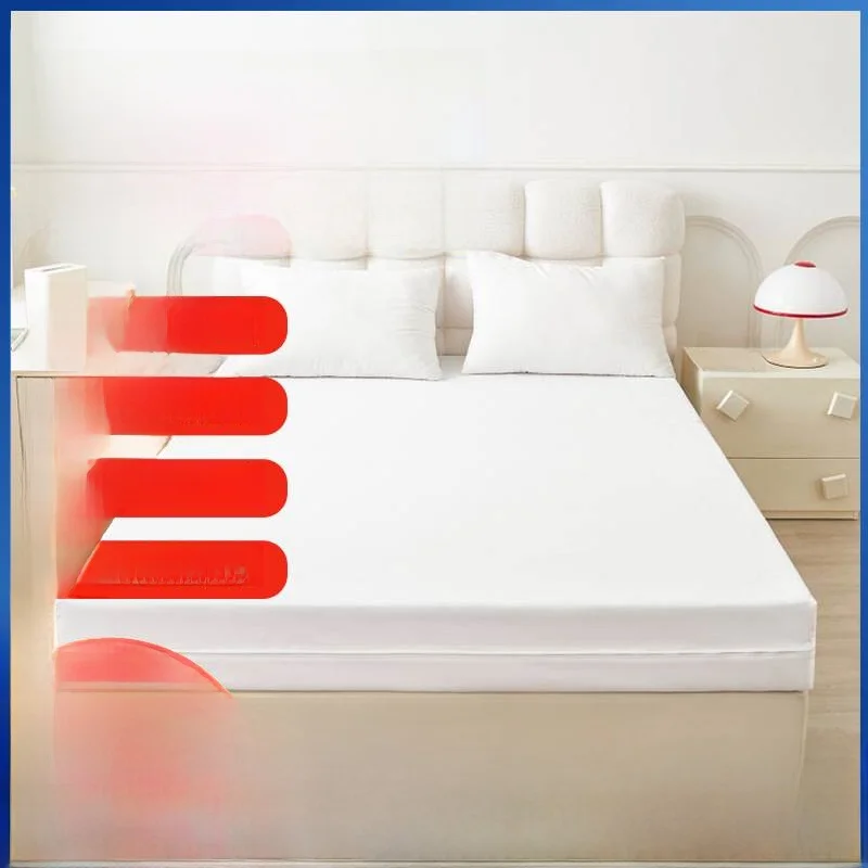 

Водонепроницаемый шестигранный защитный чехол-балдахин на молнии для кровати, однотонный, пылезащитный, аксессуары для постельного белья для трансграничных покупок