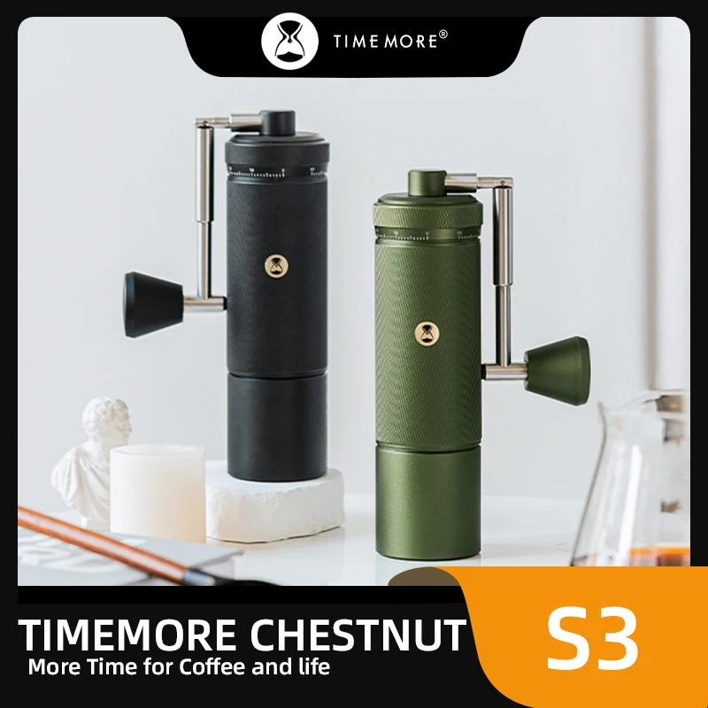 TIMEMORE Chestnut S3 Manual Coffee Grinder All-metal Body & S2C