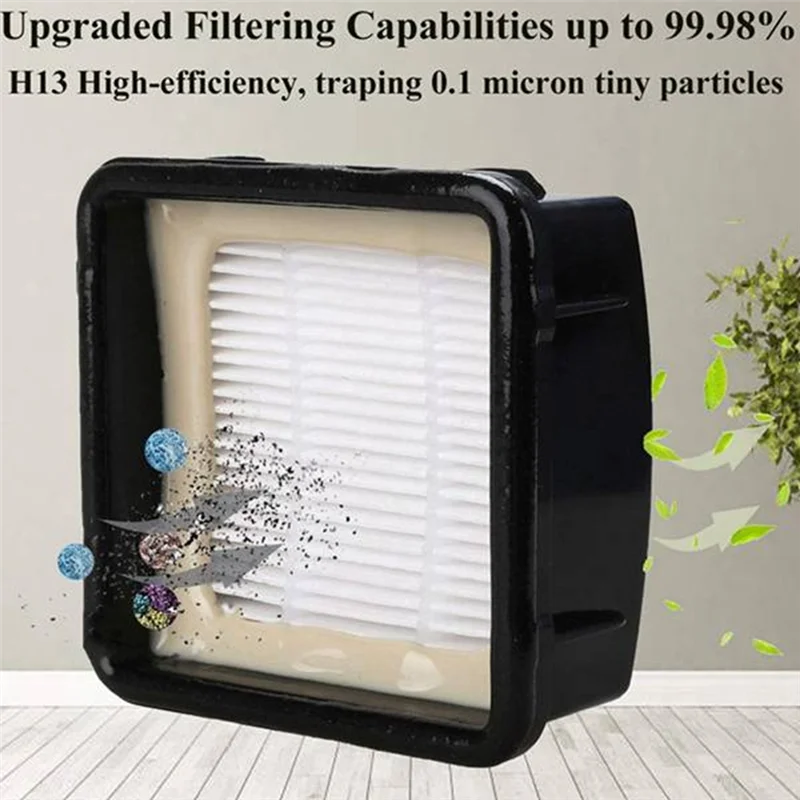 A83G-5PCS Vacuum HEPA Filter Replacement Accessories For Shark IQ RV1001AE RV101 Efficient Household Cleaning Accessories