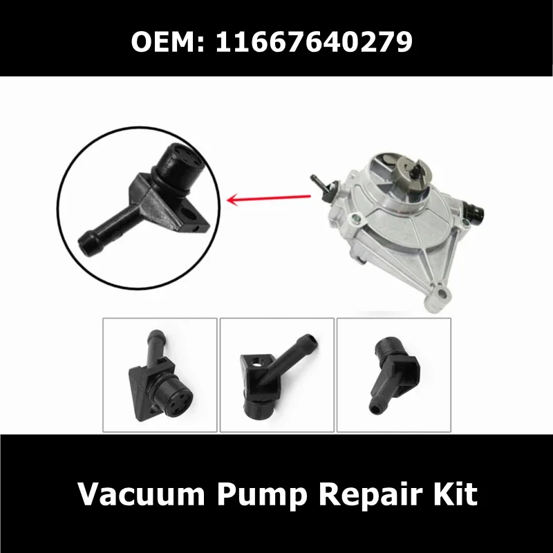 

11667640279 Vacuum Pump and Leakage Oil Plug Valve Repair Kit For BMW X1 X3 X4 X5 Z4 320i 328i 428i 528i