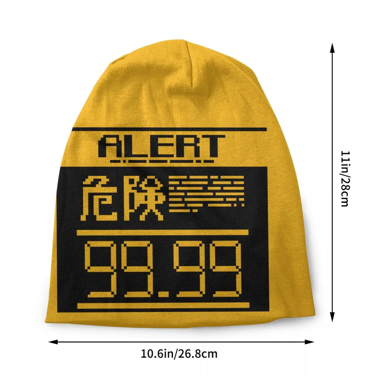 Metal Gear Solid Alert Bonnet Hats Street Knit Hat For Women Men Winter Warm Video Game Lover Skullies Beanies Caps