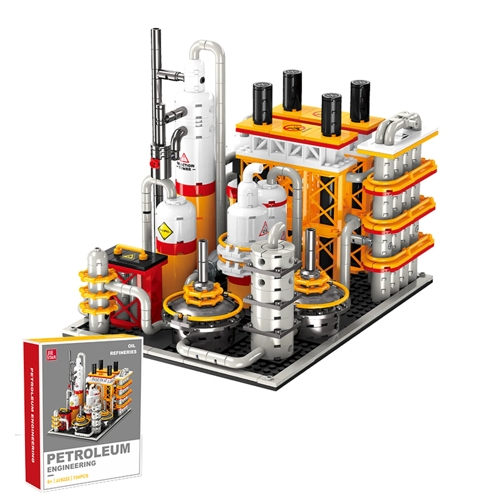 

JJ9222 Refining Storage Cente Модель 734 шт. Кирпичи DIY Модель 3D Строительные Блоки Идея Игрушка для Дети Подарок
