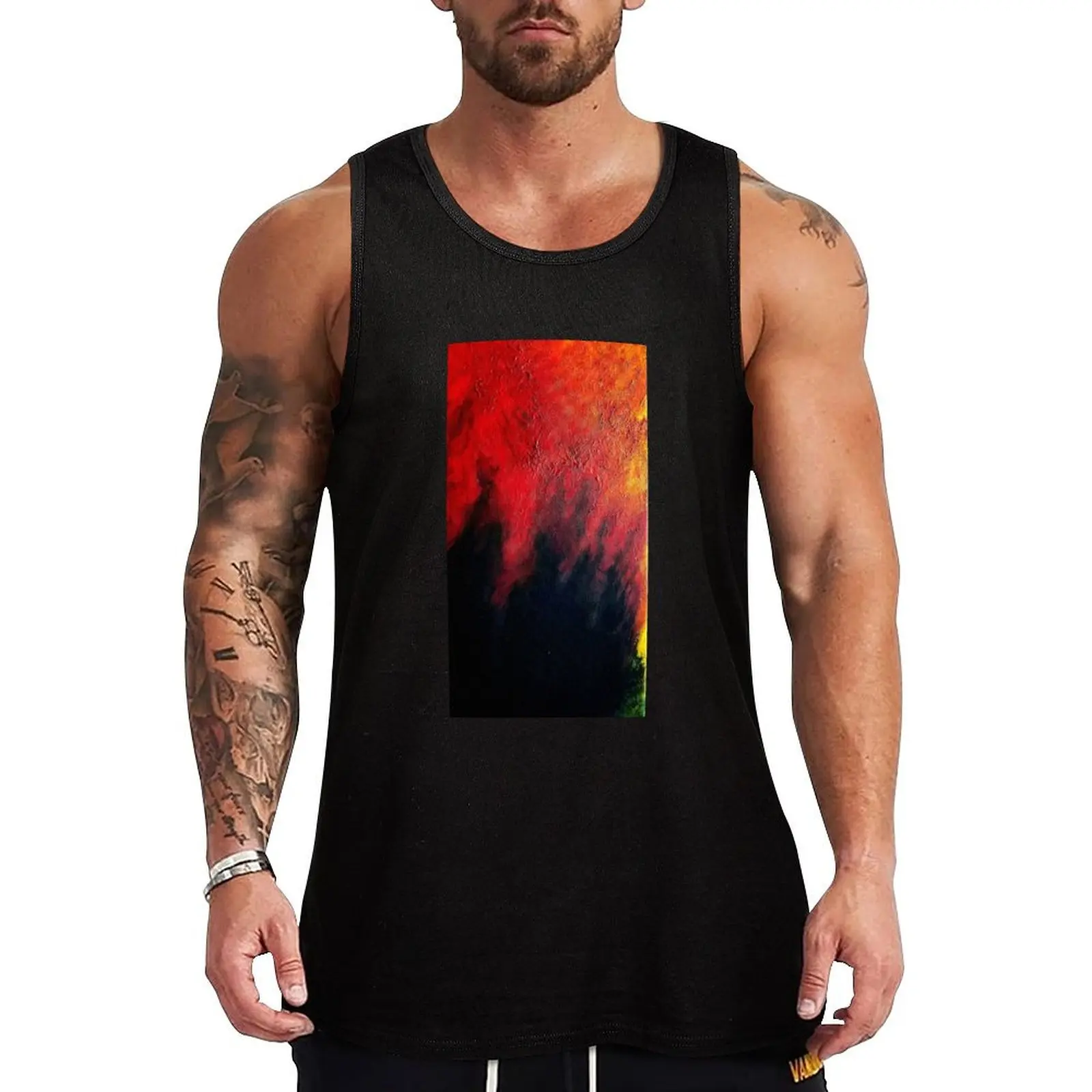 

Tribute to The Tea Party - Transmissions Album Cover Tank Top Men's gym articles muscle t-shirt